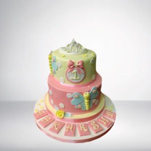 birthday fondant cake