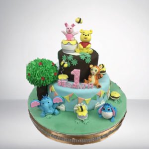 Forest Theme Cake