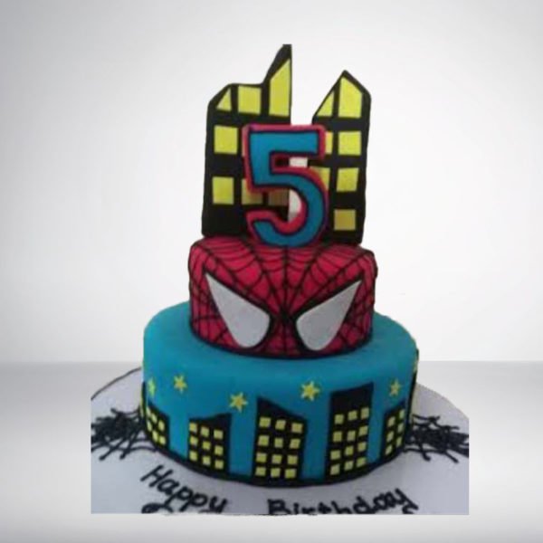 Spider Theme Cake