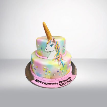 Unicorn Theme Cake – Customized Birthday Cake
