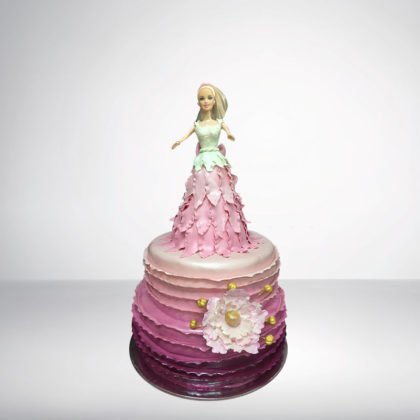 Barbie Doll Birthday Cake – Birthday Cake – Theme Cake